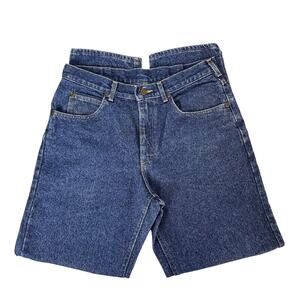 Vintage Lee Riders Jeans 31x29 80s Cotton Denim High Waist Rise Tapered Leg USA